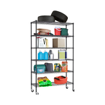 Shelving Unit Supplier - 6 Tier Stainless Steel Non-Folding Storage