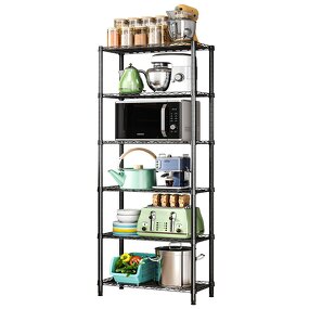Storage Racks Supplier - PVC Office Organizer Floor Shelves 5-Layer