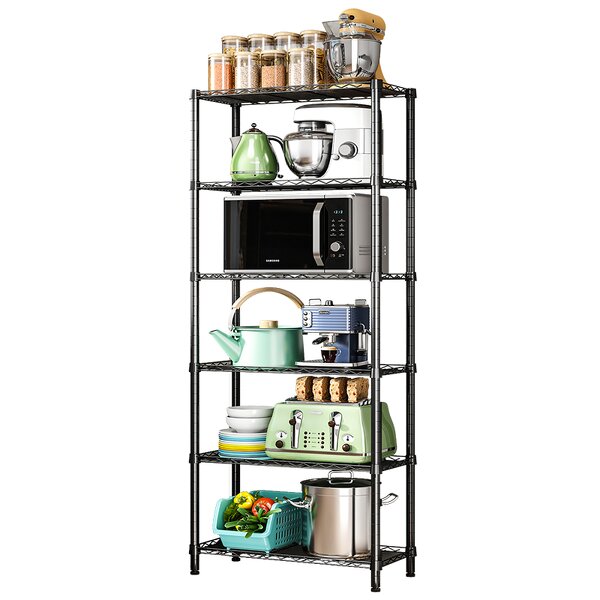 Storage Racks Supplier - PVC Office Organizer Floor Shelves 5-Layer