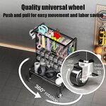 Sports Equipment Wire Rack Supplier - Five-Layer Dumbbell Stand with Yoga Mat