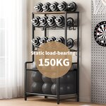 Children's Sports Equipment Rack Manufacturer - Carbon Steel & PB Board Roller Skate Rack