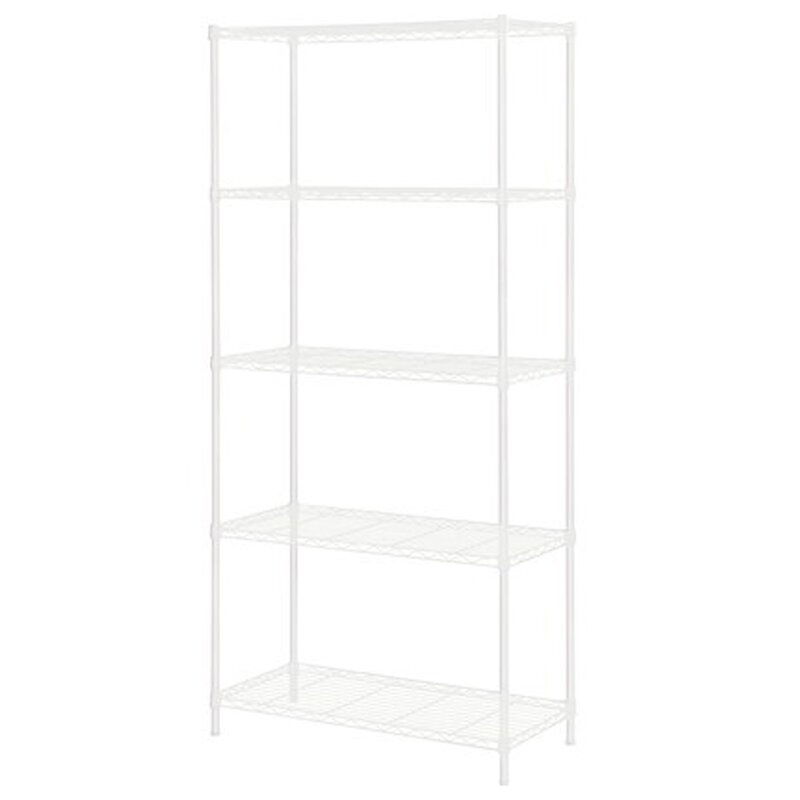 Wire Shelf Rack Factory - 5 Tier Chrome-Plated Multifunction Adjustable