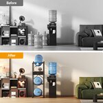 Water Jug Holder Supplier - 5-Gallon 3-Tier Standing Type Metal Detachable Dispenser