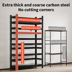 Storage Rack Supplier - 5 Layer Iron Heavy Shelving Fences Units