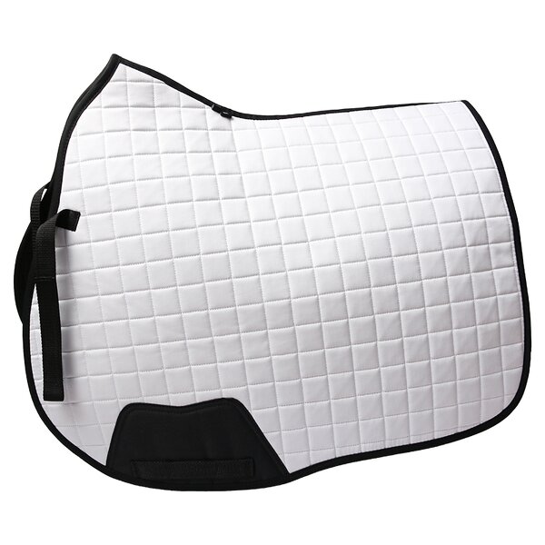 English Saddle Pad Manufacturer - OEM/ODM Custom White Racing Jumping Mat