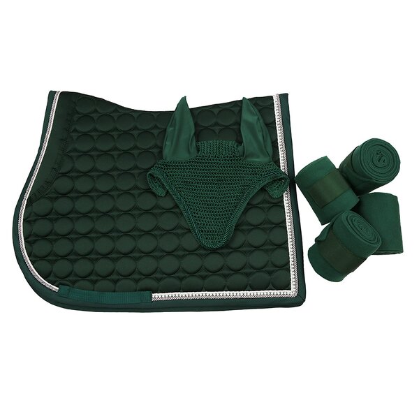 Saddle Pad Set Manufacturer - OEM/ODM Custom Hunter Green Matchy Set