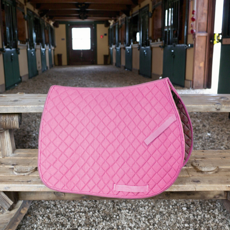 Horse Saddle Pad Manufacturer - OEM/ODM Custom Pink Comfort Breathable