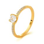 Engagement Ring Manufacturer - OEM/ODM Custom Stainless Steel 18K Gold