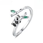 Animal Opening Ring Manufacturer - OEM/ODM Custom 925 Silver Panda Rabbit