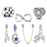 Animal Charm Manufacturer - OEM/ODM Custom 925 Sterling Silver Star Moon