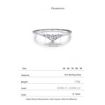 Arrowhead Ring Manufacturer - OEM/ODM Custom 925 Silver Shiny Moissanite