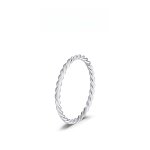 Twisted Ring Manufacturer - OEM/ODM Custom 925 Sterling Silver Gold Color
