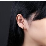 Hoop Earrings Manufacturer - OEM/ODM Custom Stainless Steel Hip-Hop Style