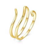 Twisted Ring Manufacturer - OEM/ODM Custom 925 Silver Multiple Turns Activity