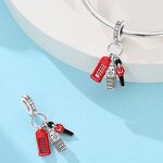 Charms Pendant Manufacturer - OEM/ODM Custom 925 Silver Plated Building Style