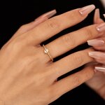 Engagement Ring Manufacturer - OEM/ODM Custom Stainless Steel 18K Gold