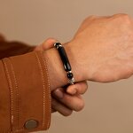 Men's Vintage Bracelet Manufacturer - OEM/ODM Custom Agate Titanium Steel