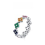 Colorful Ring Manufacturer - OEM/ODM Custom 925 Sterling Silver Shiny Matching