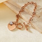 Charm Bracelet Manufacturer - OEM/ODM Custom 18K Gold Plated Toggle