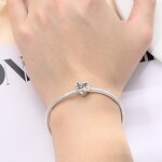 Openwork Charm Bead Manufacturer - OEM/ODM Custom 925 Silver Heart Star