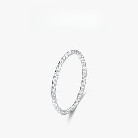 Engagement Ring Manufacturer - OEM/ODM Custom 925 Sterling Silver Classic Twist