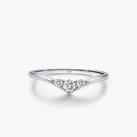 Arrowhead Ring Manufacturer - OEM/ODM Custom 925 Silver Shiny Moissanite