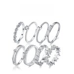 Zircon Ring Manufacturer - OEM/ODM Custom 925 Sterling Silver Layered Style