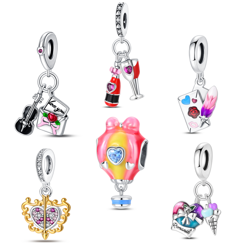 Confession Balloon Charm Manufacturer - OEM/ODM Custom S925 Sterling Silver