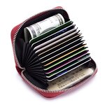Leather Wallet Supplier - Business Genuine Leather RFID Blocking Card Holder