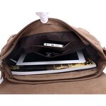Shoulder Bag Supplier - Casual Men Vintage Crossbody Canvas Messenger Bag