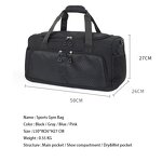 Gym Duffel Bag Manufacturer - Waterproof Dry Wet Separation Sport Tote Bag