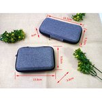 Microphone Storage Bag Supplier - Oxford Waterproof Shockproof Headphone Case