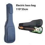 Guitar Bag Manufacturer - OEM 15mm Padded Electrical Bass Guitar Backpack