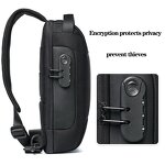 Messenger Bag Factory - Anti-Theft Waterproof Large Capacity Chest Sling Bag