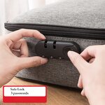 Document Organizer Supplier - Custom Oxford Waterproof Travel Storage Bag with Lock