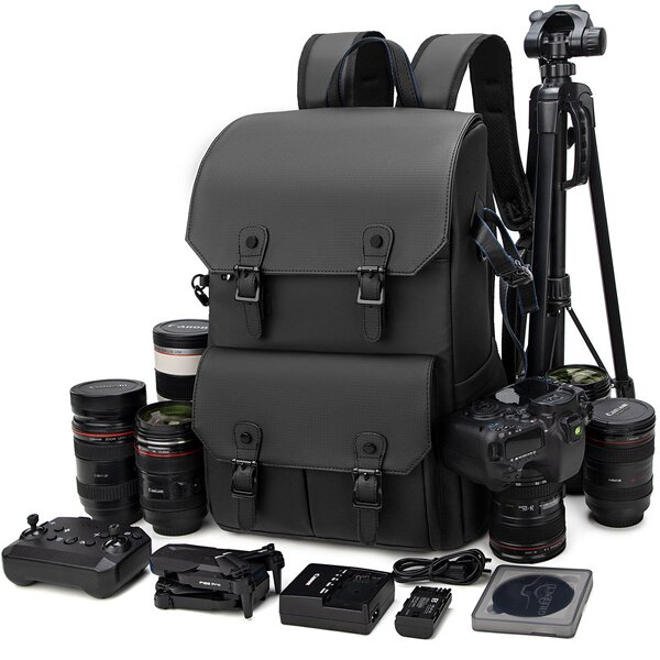 Camera Backpack Supplier - Large Capacity Waterproof Anti-theft DSLR Bag