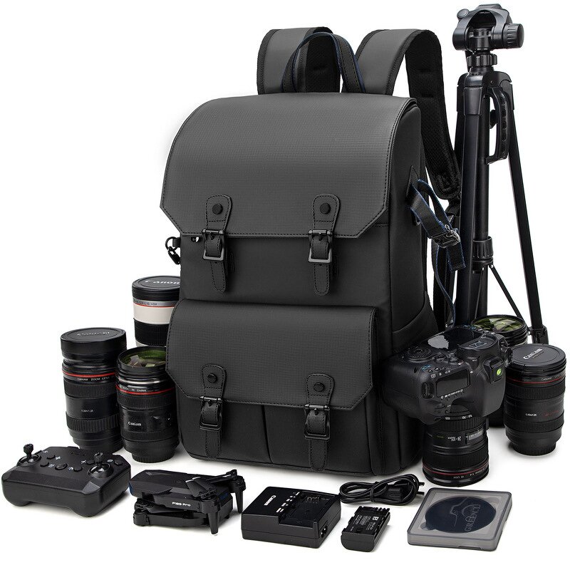 Camera Backpack Supplier - Large Capacity Waterproof Anti-theft DSLR Bag