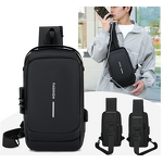 Chest Bag Factory - New Design USB Charging Travel Sling Bag with Lock