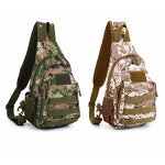 Shoulder Sling Bag Supplier - Custom Logo Nylon Daily Travel Chest Bag