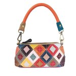 Leather Purse Factory - Wholesale Geometric Small Patch Cross Body Tote
