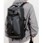PU Leather Travel Bag Factory - Custom Casual Trendy Dry Wet Separation Backpack