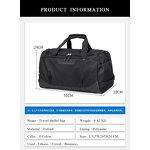 Gym Bag Supplier - with Shoes Compartment Wet Dry Separation Sport Bag