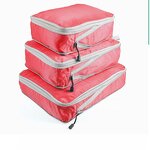 Packing Cubes Manufacturer - Custom Nylon Travel Luggage Organizer Bag Set