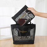 Mesh Tote Bag Factory - Large Capacity Nylon Portable Travel Organizer Set