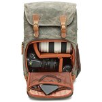 DSLR Camera Backpack Supplier - Large Capacity Canvas Anti-Theft Travel Bag