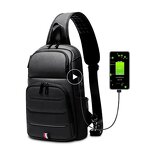 Men Crossbody Bag Supplier - Top Quality Multi-function Waterproof Chest Bag