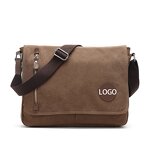Shoulder Bag Supplier - Casual Men Vintage Crossbody Canvas Messenger Bag