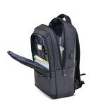 Laptop Backpack Manufacturer - Waterproof Business 15.6 Inch USB Backpack