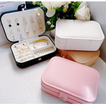 Jewelry Case Supplier - Custom Travel Leather Velvet Jewelry Storage Organizer