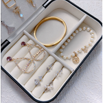 Jewelry Case Supplier - Custom Travel Leather Velvet Jewelry Storage Organizer